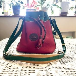 Dooney & Bourke Vintage AWL Teton Drawstring Bag